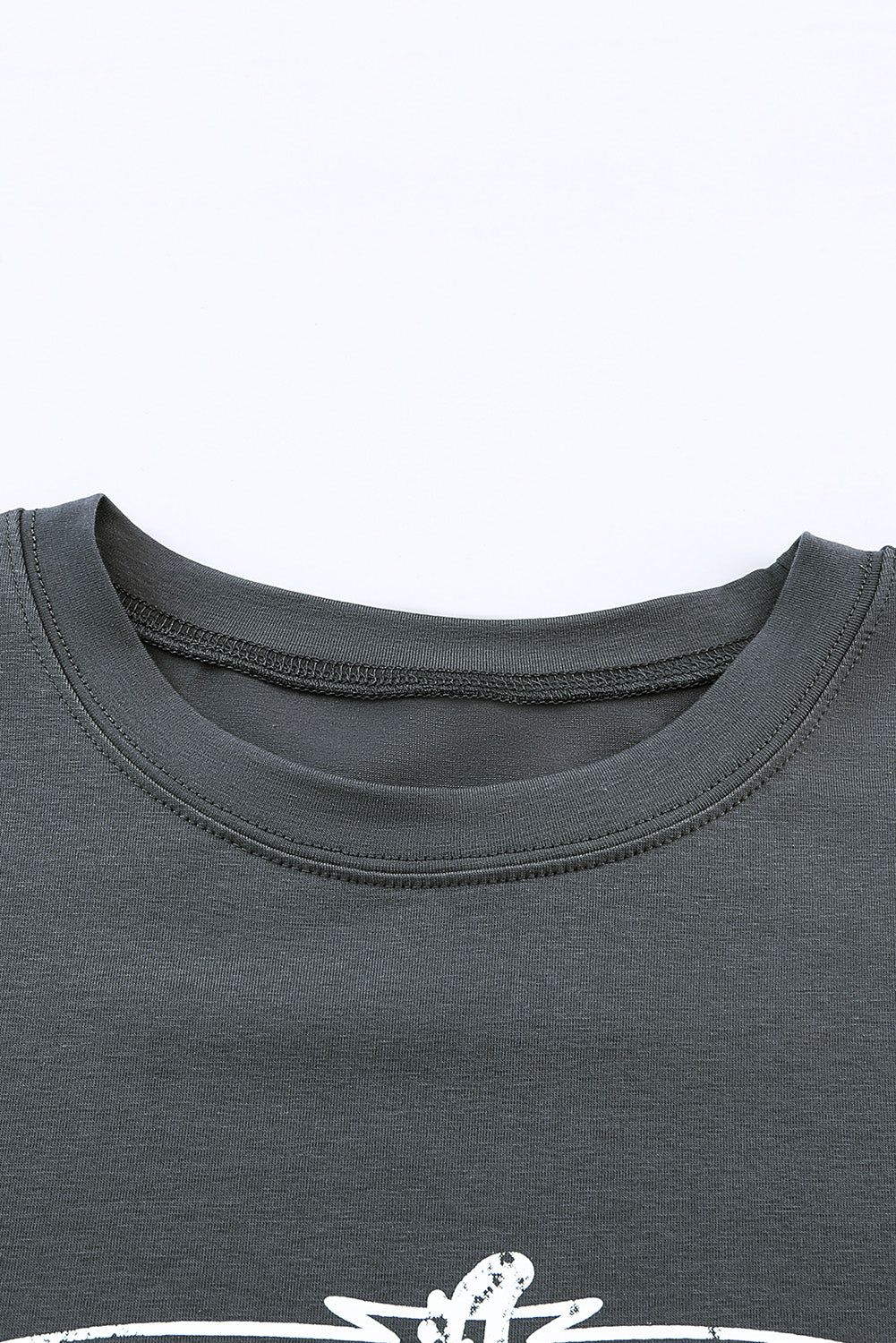 Black Band Tee Guitar Print Oversized T Shirt