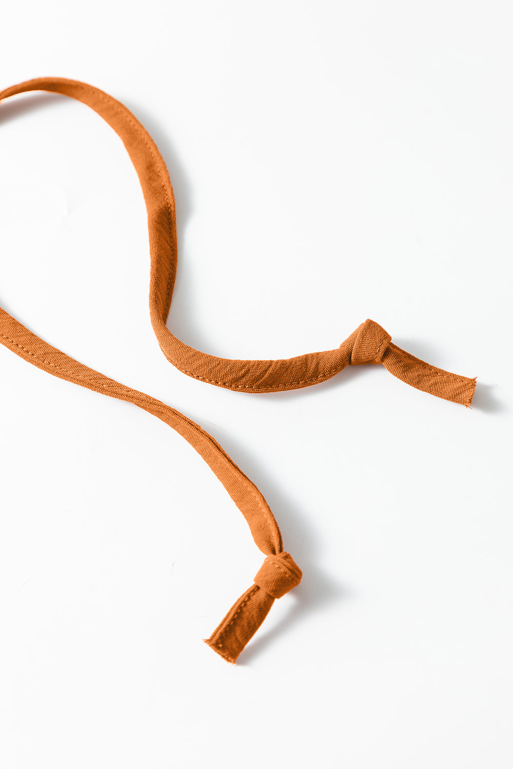 Chestnut Spaghetti Straps Waist Tie Pocketed Wide Leg Jumpsuit