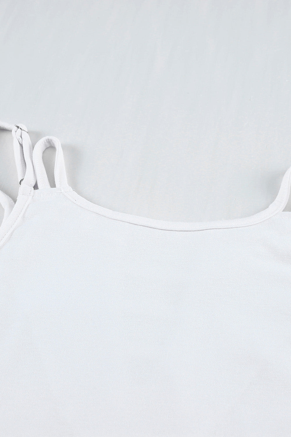Black Basic Ladder Hollow-out Cami Top