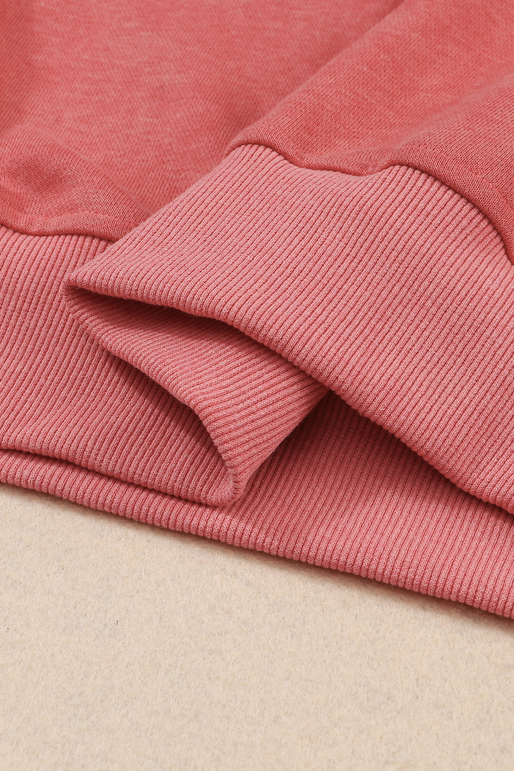 Sky Blue Plain Drop Shoulder Crew Neck Pullover Sweatshirt