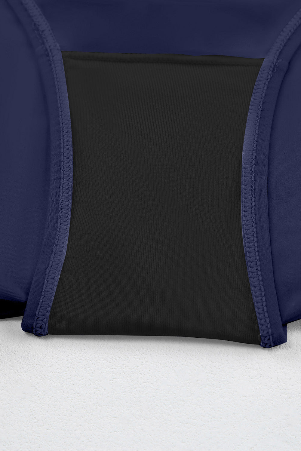 Black Ruched Square Neck Adjustable Strap Tankini Swimsuit