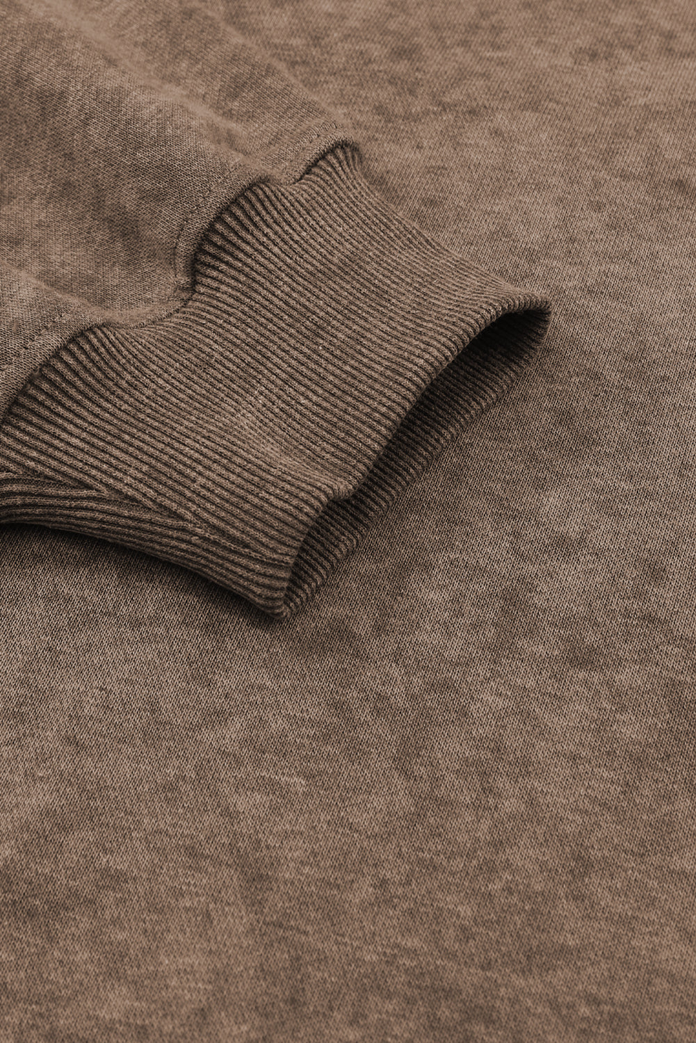 Sky Blue Plain Drop Shoulder Crew Neck Pullover Sweatshirt